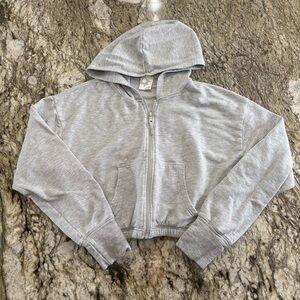 OFFLINE By Aerie OTT Cropped Full Zip Sweatshirt